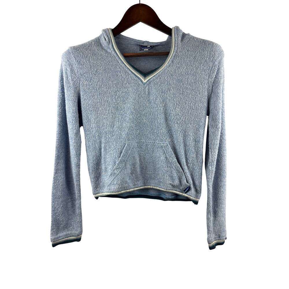 Women’s Tagrag Medium Sky Blue Fuzzy Hoodie